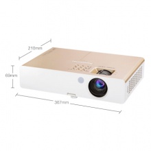 松下（Panasonic）PT-SX4000 投影儀 投影機(jī) 辦公 商務(wù) （標(biāo)清 4000流明 HDMI）