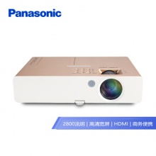 松下（Panasonic）PT-SW1100 投影儀 投影機 辦公 商務(wù) 家用（高清寬屏 2800流明 HDMI）